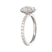 Vicenza - Piazzetta Palladio 2 - Anillo Crivelli Mujer DIAMANTI in Oro blanco Diamante 1.01 Ct 000-3490-372 - 000-3490-372